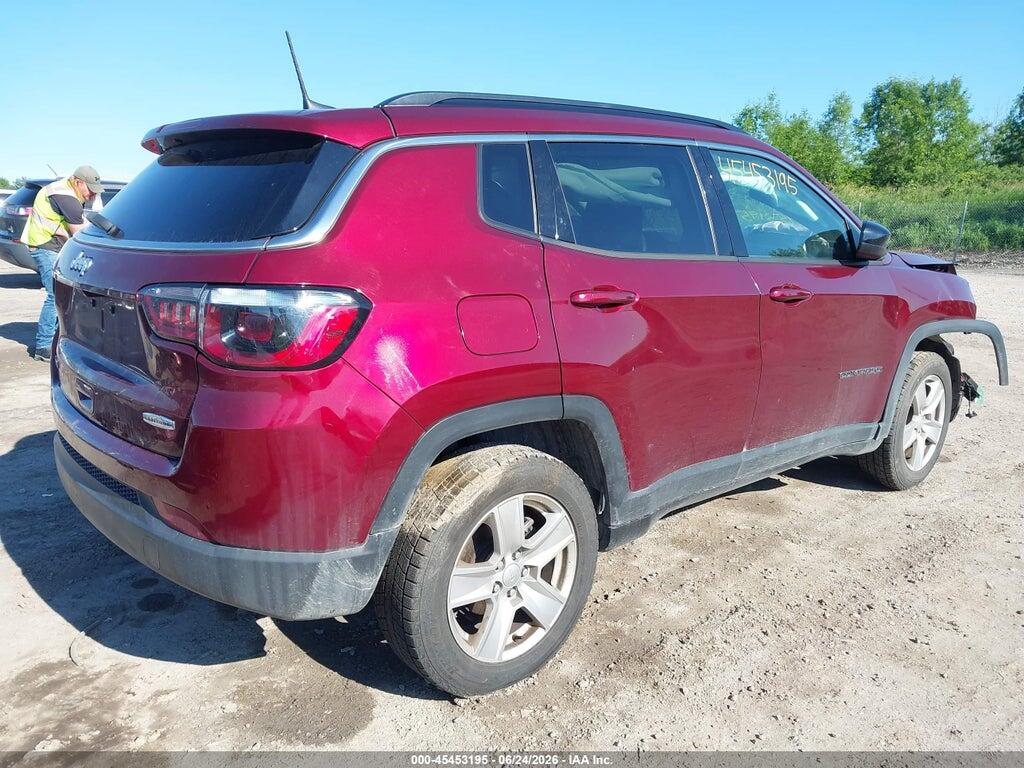 3C4NJDBB2NT124905 2022 JEEP COMPASS photo no. 4