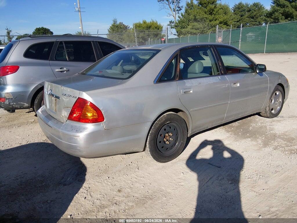 4T1BF28B32U197908 2002 TOYOTA AVALON photo no. 4