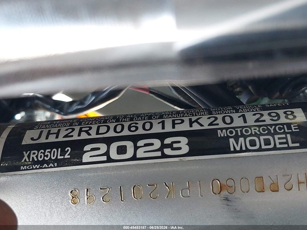 JH2RD0601PK201298 2023 HONDA XR650 photo no. 10