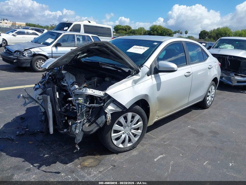 2T1BURHE8FC462726 2015 TOYOTA COROLLA photo no. 2