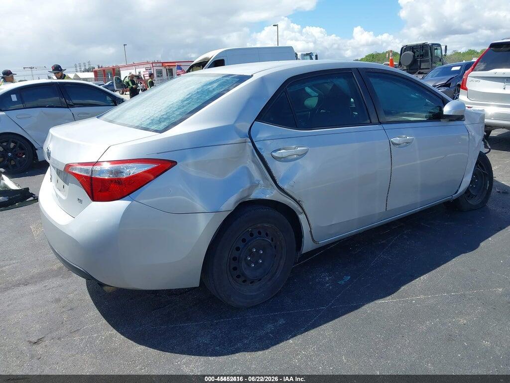 2T1BURHE8FC462726 2015 TOYOTA COROLLA photo no. 4