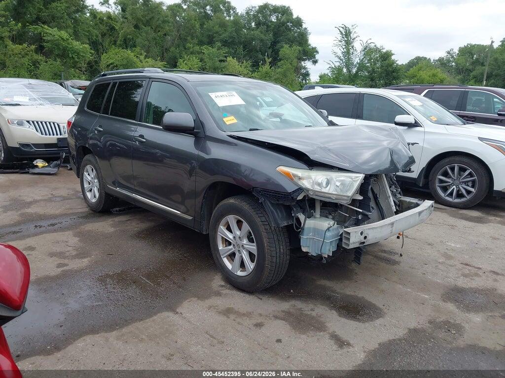 5TDBK3EH0DS211852 2013 TOYOTA HIGHLANDER photo no. 1