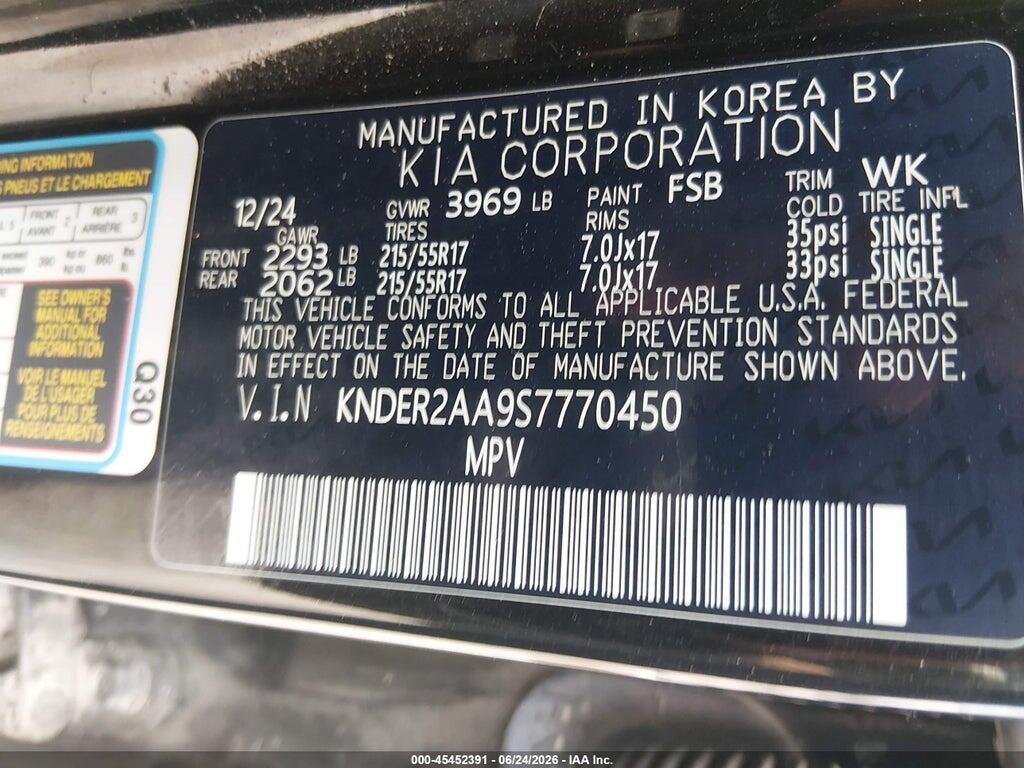 KNDER2AA9S7770450 2025 KIA SELTOS photo no. 9