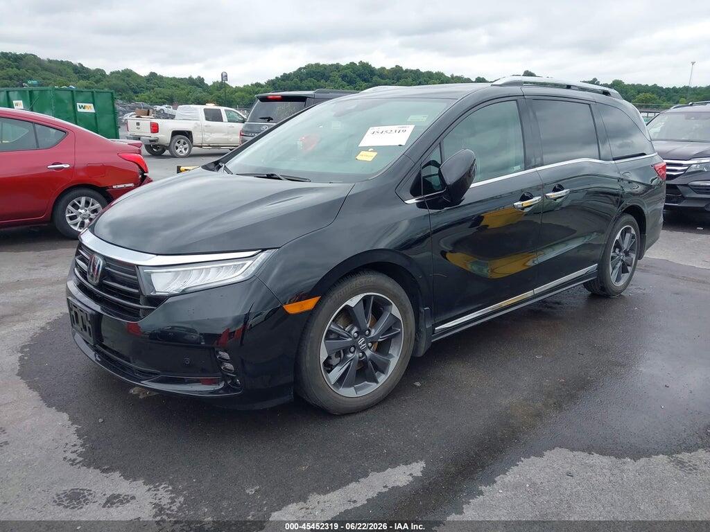 5FNRL6H92NB058897 2022 HONDA ODYSSEY photo no. 2