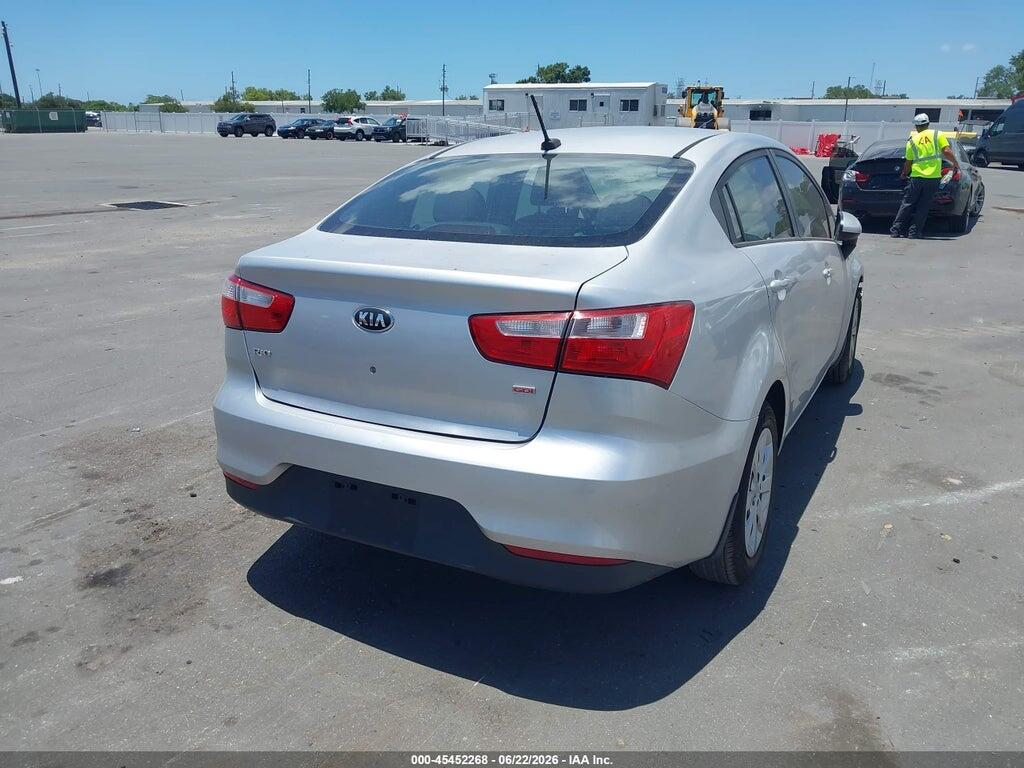 KNADM4A37G6663916 2016 KIA RIO photo no. 4