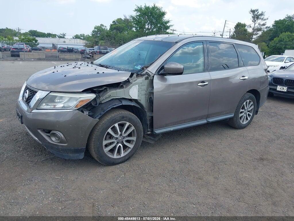 5N1AR2MM9EC615201 2014 NISSAN PATHFINDER photo no. 2