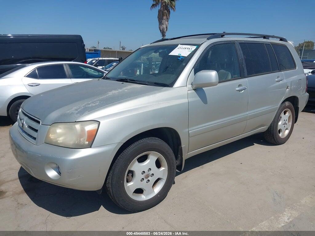 JTEDP21A450075979 2005 TOYOTA HIGHLANDER photo no. 2
