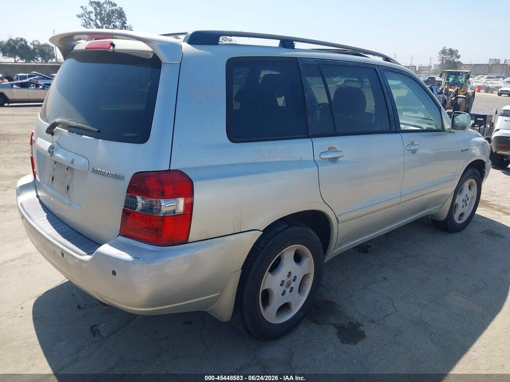 JTEDP21A450075979 2005 TOYOTA HIGHLANDER photo no. 4