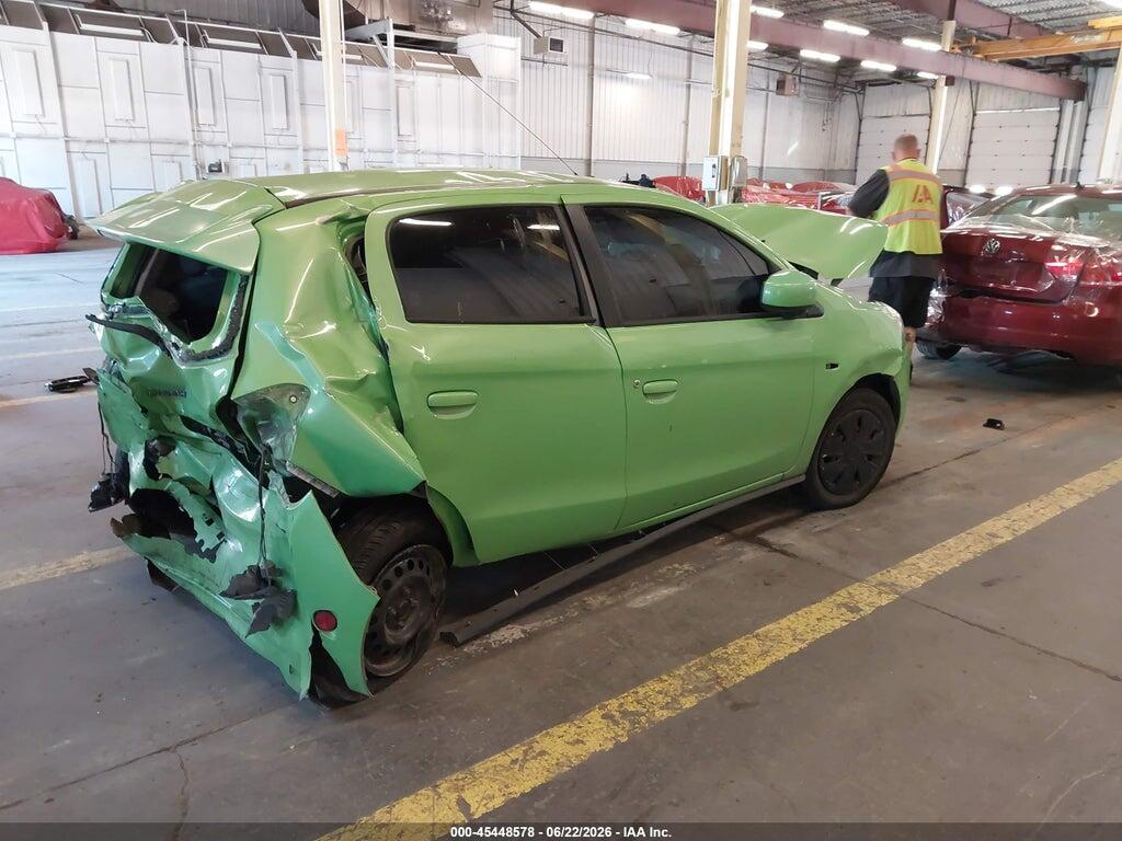 ML32A4HJ9EH007857 2014 MITSUBISHI MIRAGE photo no. 4