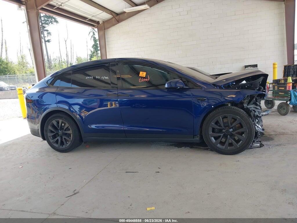 7SAXCDE51NF360312 2022 TESLA MODEL X photo no. 12