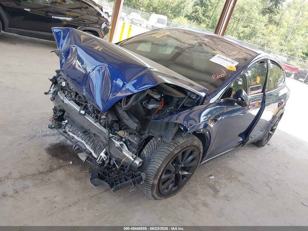 7SAXCDE51NF360312 2022 TESLA MODEL X photo no. 2