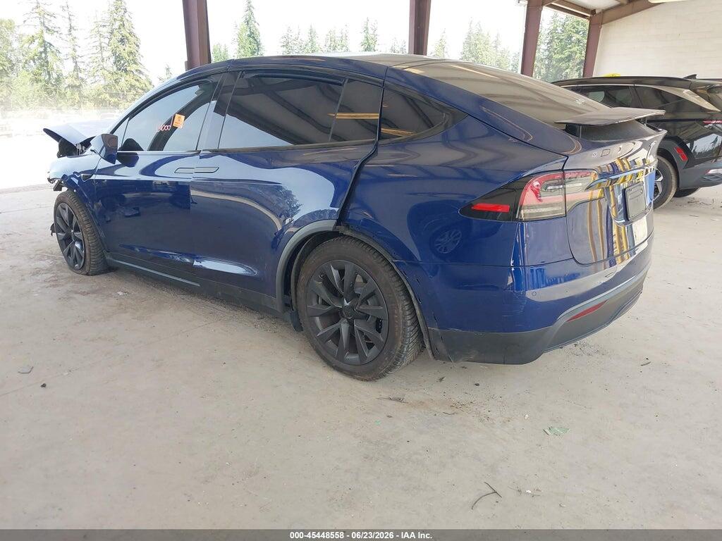 7SAXCDE51NF360312 2022 TESLA MODEL X photo no. 3