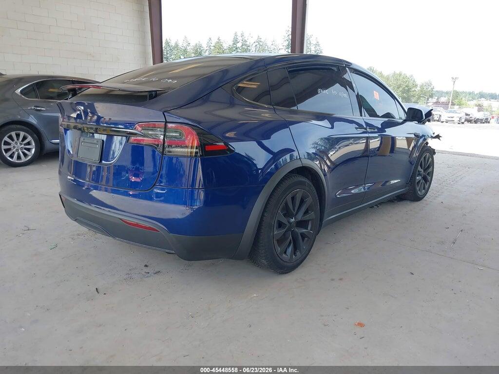 7SAXCDE51NF360312 2022 TESLA MODEL X photo no. 4