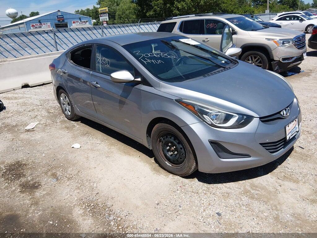 5NPDH4AE5GH769201 2016 HYUNDAI ELANTRA photo no. 1