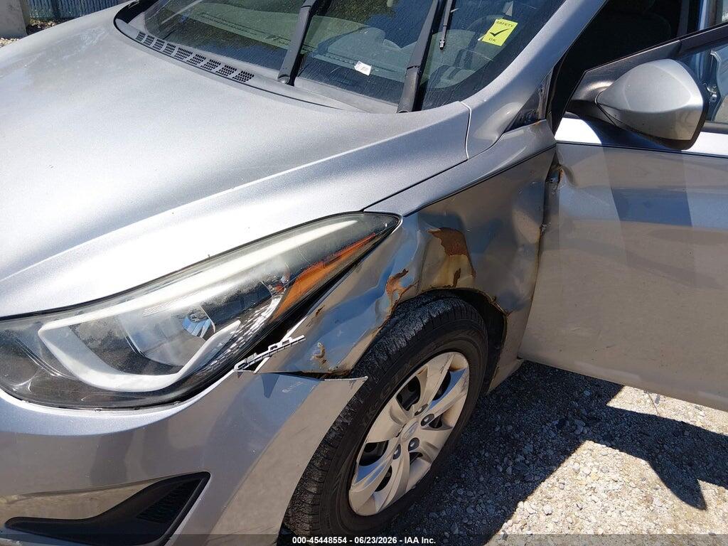 5NPDH4AE5GH769201 2016 HYUNDAI ELANTRA photo no. 12