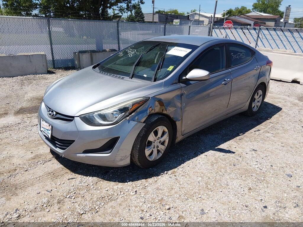 5NPDH4AE5GH769201 2016 HYUNDAI ELANTRA photo no. 2