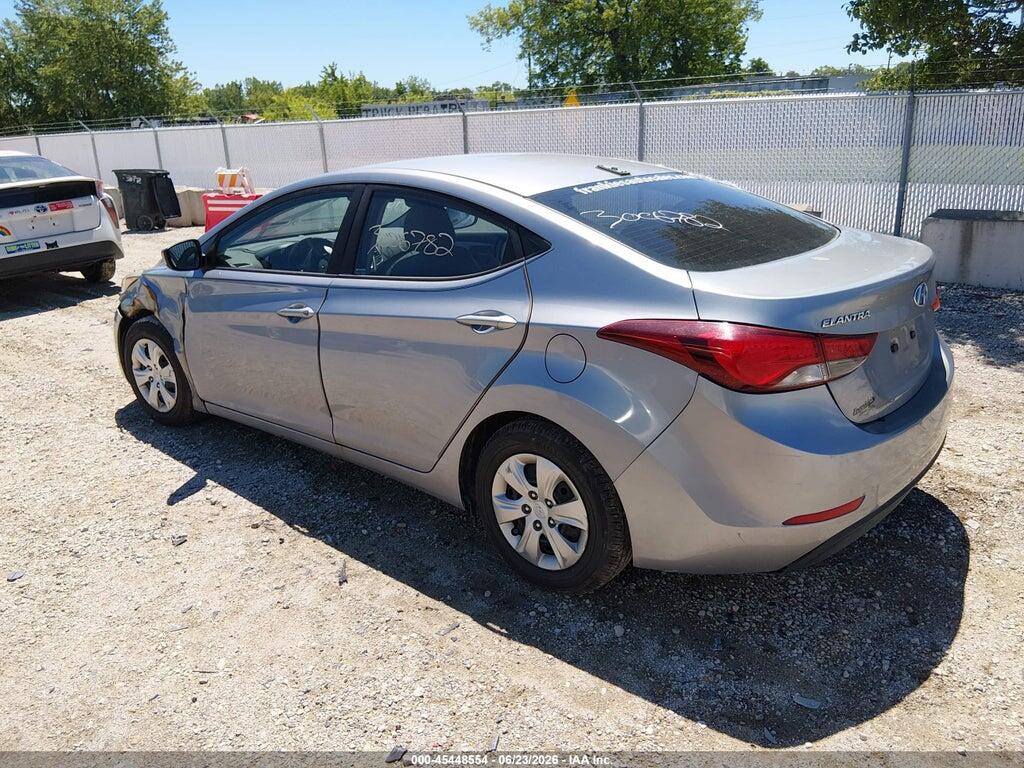 5NPDH4AE5GH769201 2016 HYUNDAI ELANTRA photo no. 3