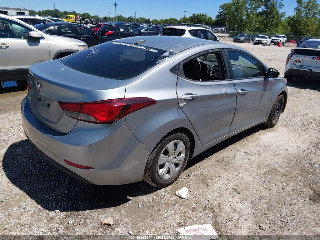 5NPDH4AE5GH769201 2016 HYUNDAI ELANTRA photo no. 4