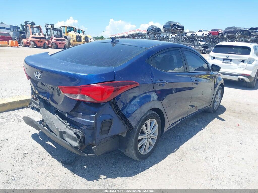 5NPDH4AE9FH630591 2015 HYUNDAI ELANTRA photo no. 4