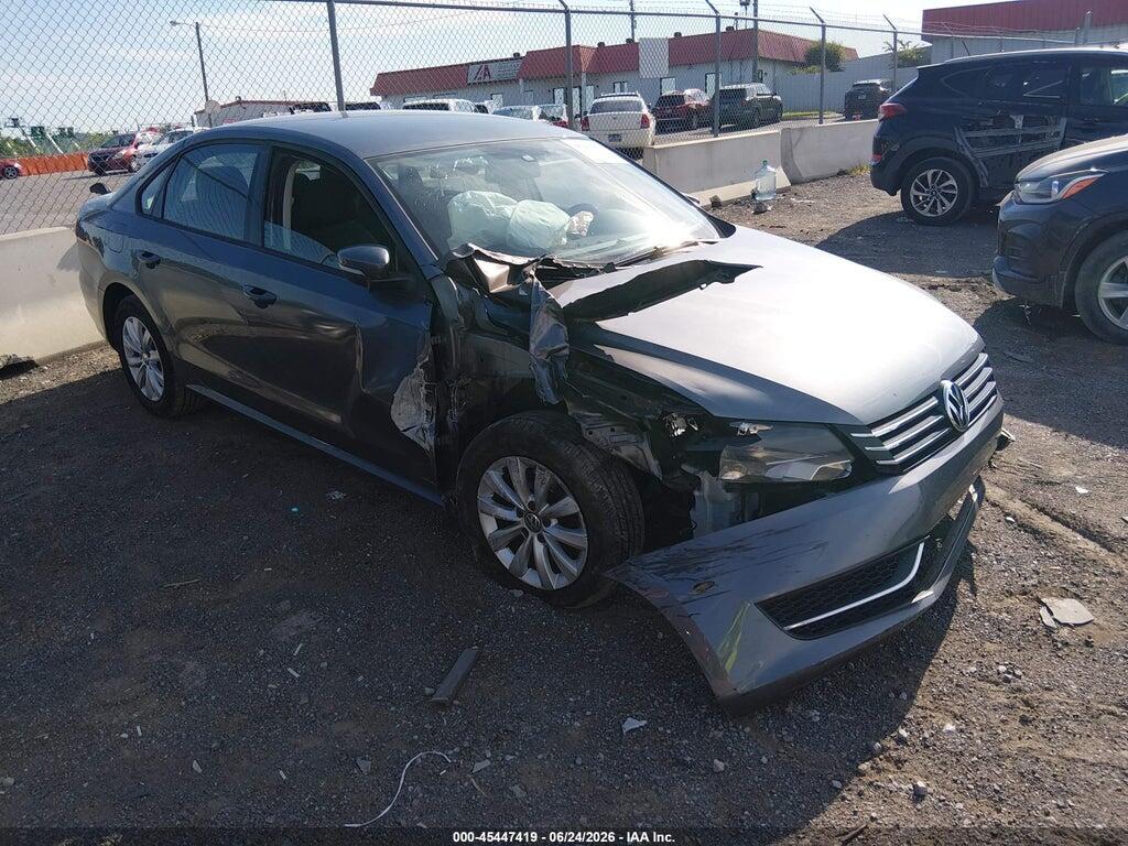1VWAH7A33DC115529 2013 VOLKSWAGEN PASSAT photo no. 1