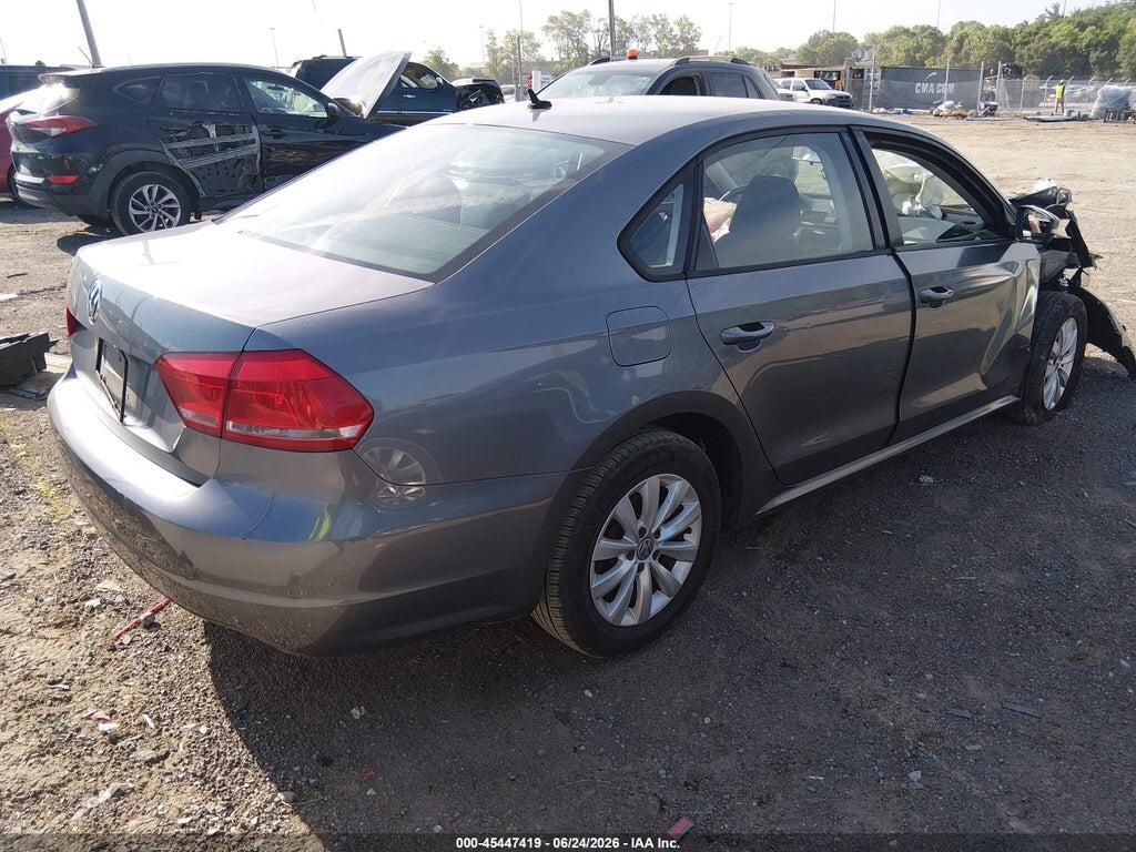 1VWAH7A33DC115529 2013 VOLKSWAGEN PASSAT photo no. 4