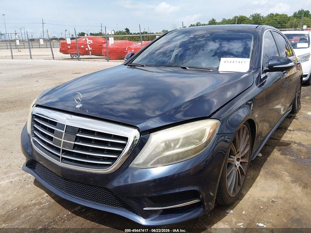 WDDUG8CBXFA179956 2015 MERCEDES-BENZ S 550 photo no. 2