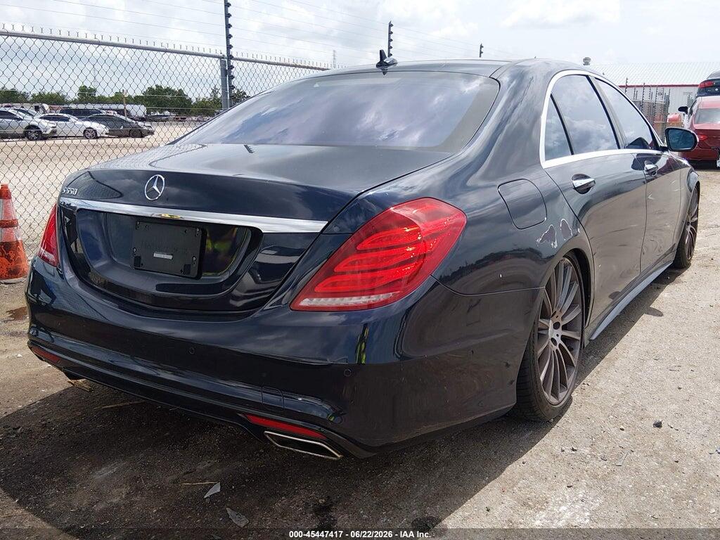 WDDUG8CBXFA179956 2015 MERCEDES-BENZ S 550 photo no. 4