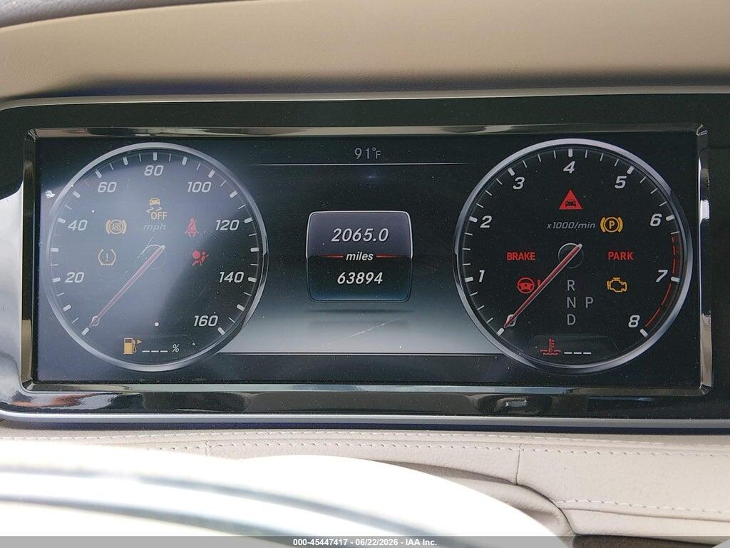 WDDUG8CBXFA179956 2015 MERCEDES-BENZ S 550 photo no. 7