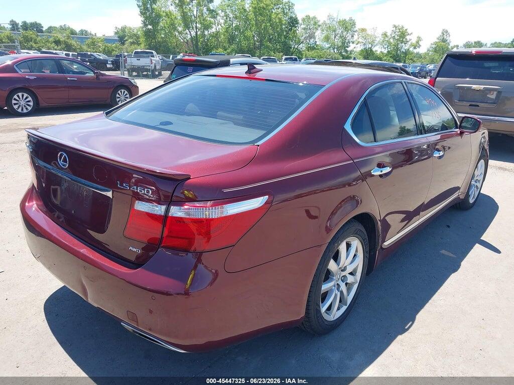 JTHCL46F395001441 2009 LEXUS LS 460 photo no. 4