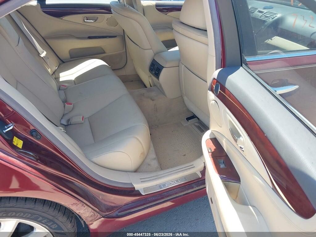 JTHCL46F395001441 2009 LEXUS LS 460 photo no. 8
