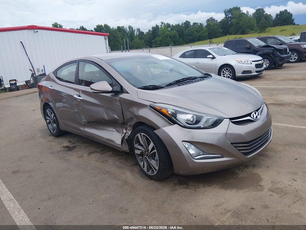 5NPDH4AE9EH464104 2014 HYUNDAI ELANTRA photo no. 1