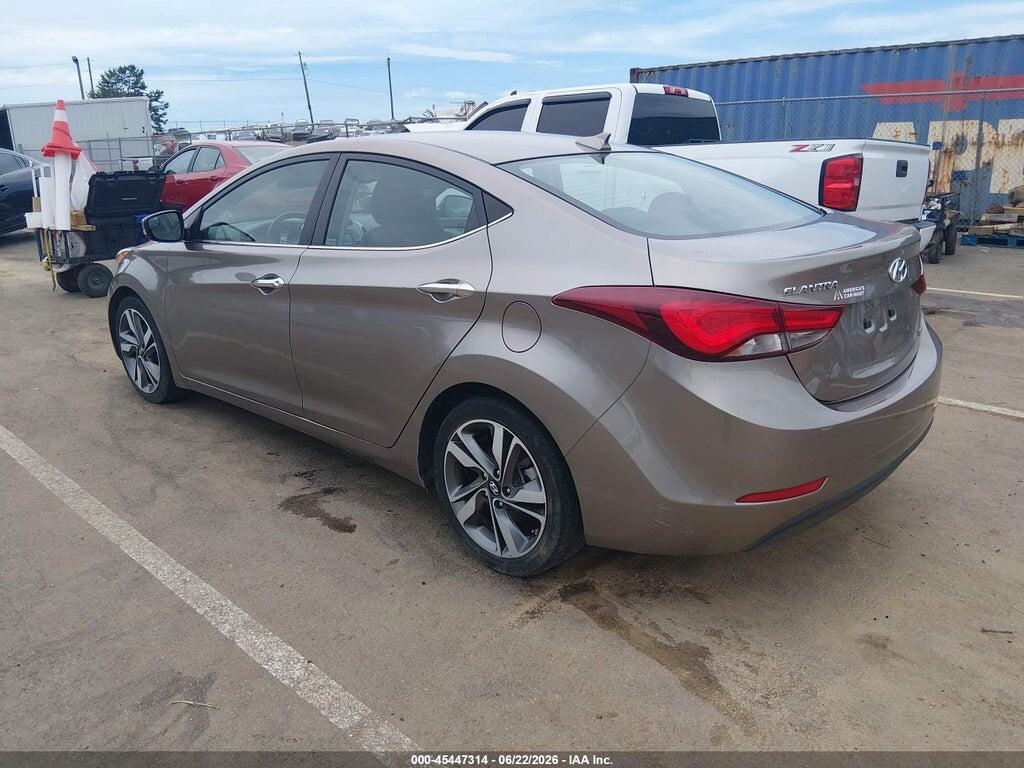 5NPDH4AE9EH464104 2014 HYUNDAI ELANTRA photo no. 3
