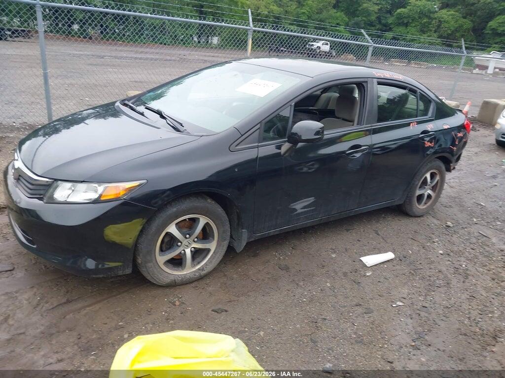 19XFB2F58CE346389 2012 HONDA CIVIC photo no. 2