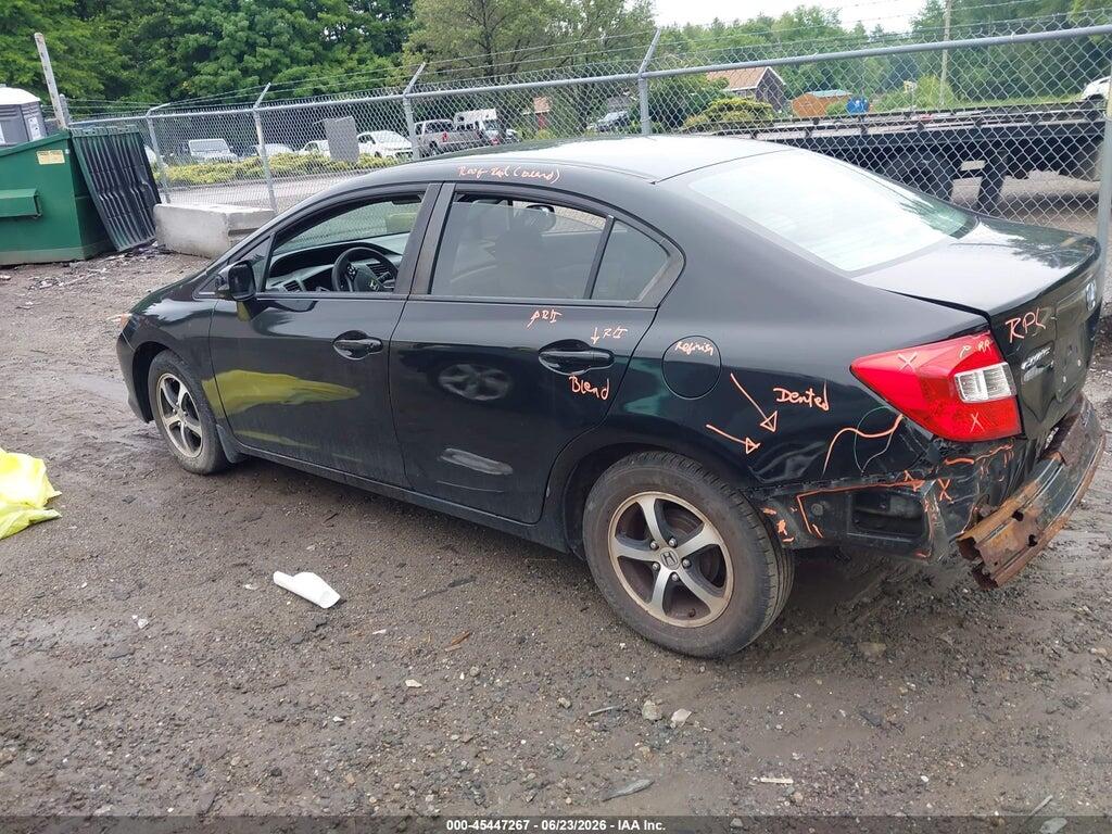 19XFB2F58CE346389 2012 HONDA CIVIC photo no. 3
