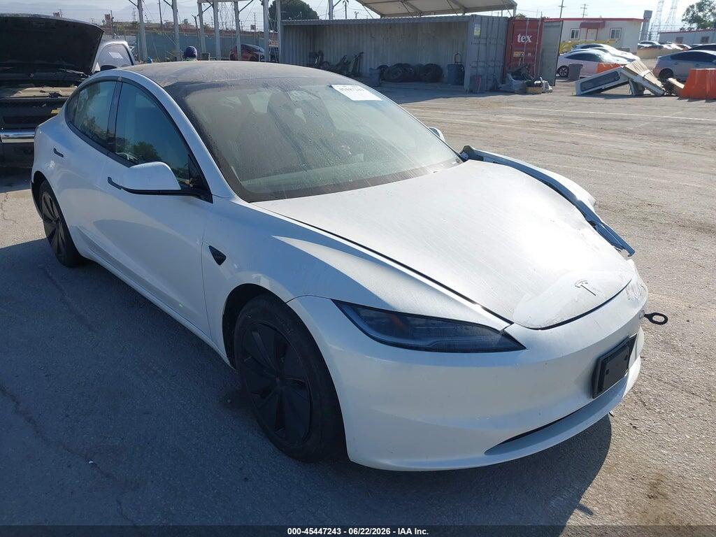 5YJ3E1EAXRF733905 2024 TESLA MODEL 3 photo no. 1