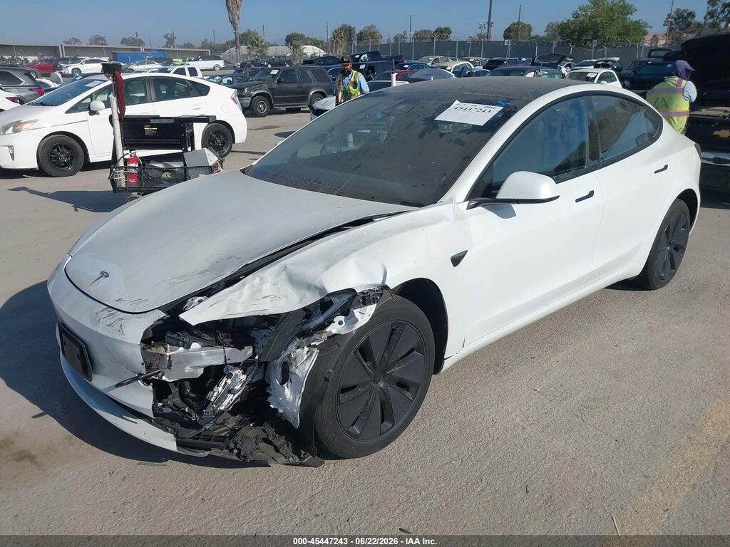5YJ3E1EAXRF733905 2024 TESLA MODEL 3 photo no. 2