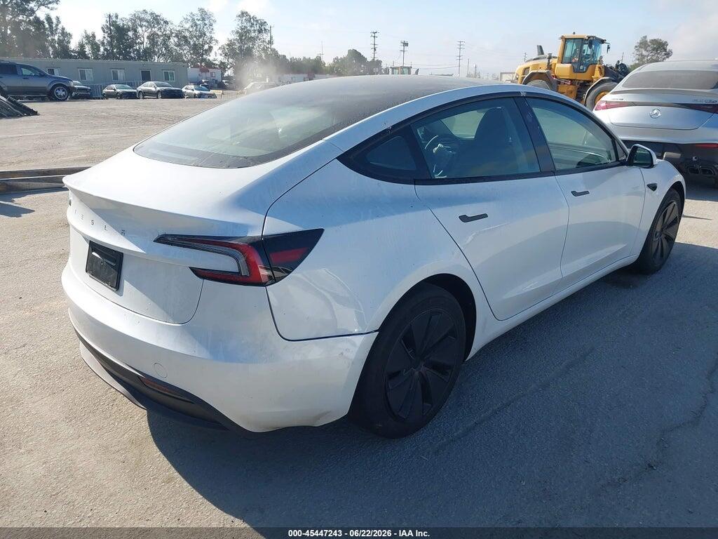 5YJ3E1EAXRF733905 2024 TESLA MODEL 3 photo no. 4