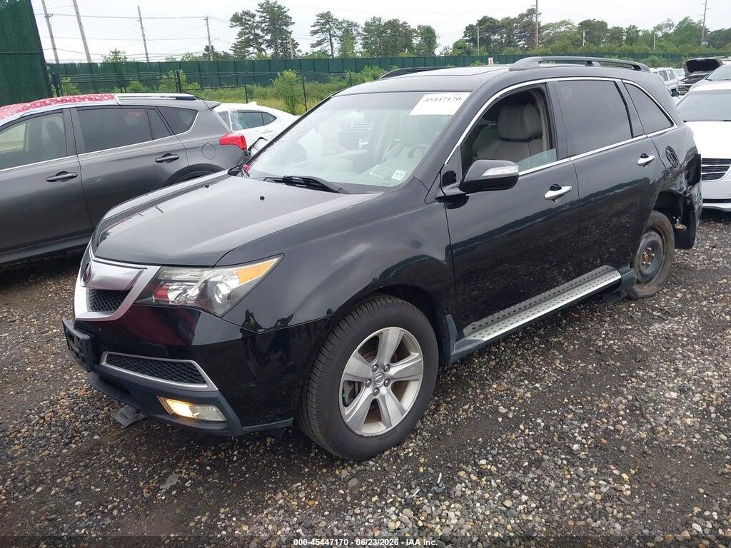2HNYD2H6XBH523773 2011 ACURA MDX photo no. 2