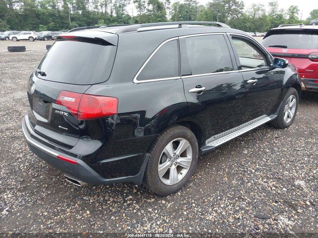 2HNYD2H6XBH523773 2011 ACURA MDX photo no. 4