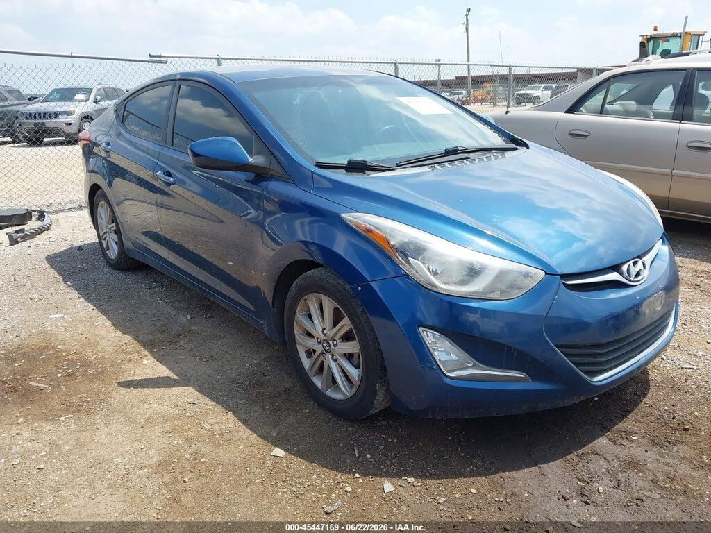 KMHDH4AEXFU358148 2015 HYUNDAI ELANTRA photo no. 1