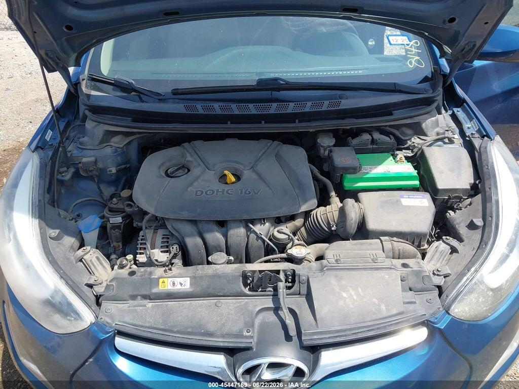 KMHDH4AEXFU358148 2015 HYUNDAI ELANTRA photo no. 10