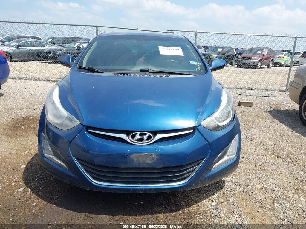 KMHDH4AEXFU358148 2015 HYUNDAI ELANTRA photo no. 12