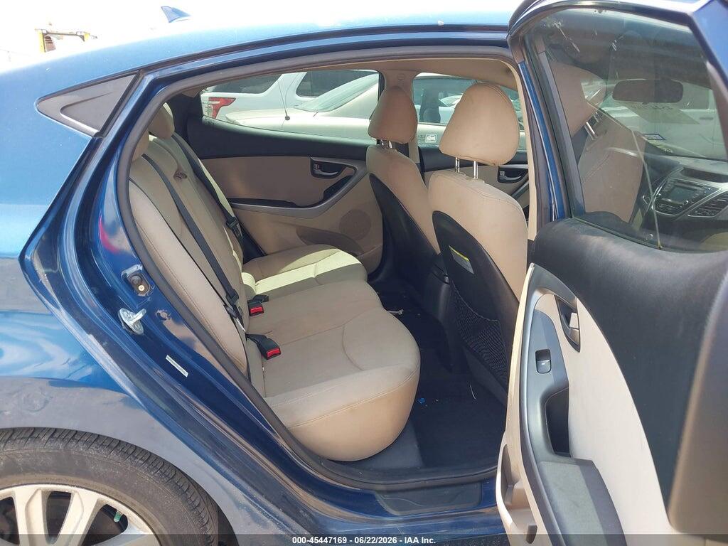 KMHDH4AEXFU358148 2015 HYUNDAI ELANTRA photo no. 8