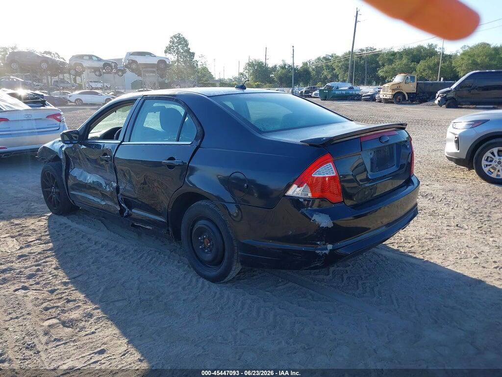 3FAHP0HA4AR128468 2010 FORD FUSION photo no. 3