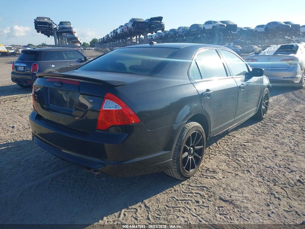 3FAHP0HA4AR128468 2010 FORD FUSION photo no. 4