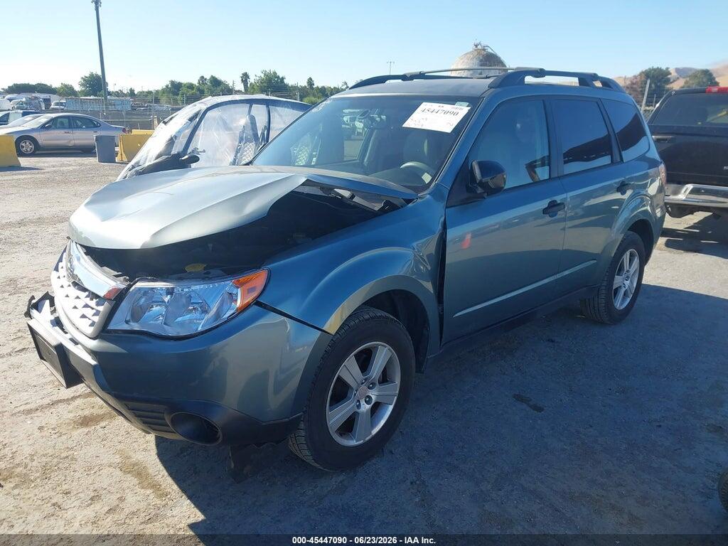 JF2SHABC5BH774314 2011 SUBARU FORESTER photo no. 2