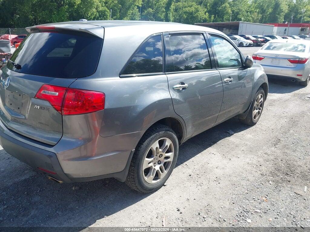 2HNYD28248H551252 2008 ACURA MDX photo no. 4