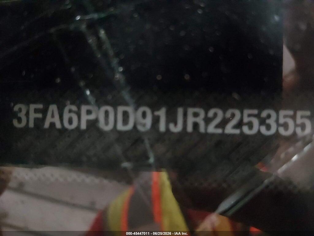 3FA6P0D91JR225355 2018 FORD FUSION photo no. 9
