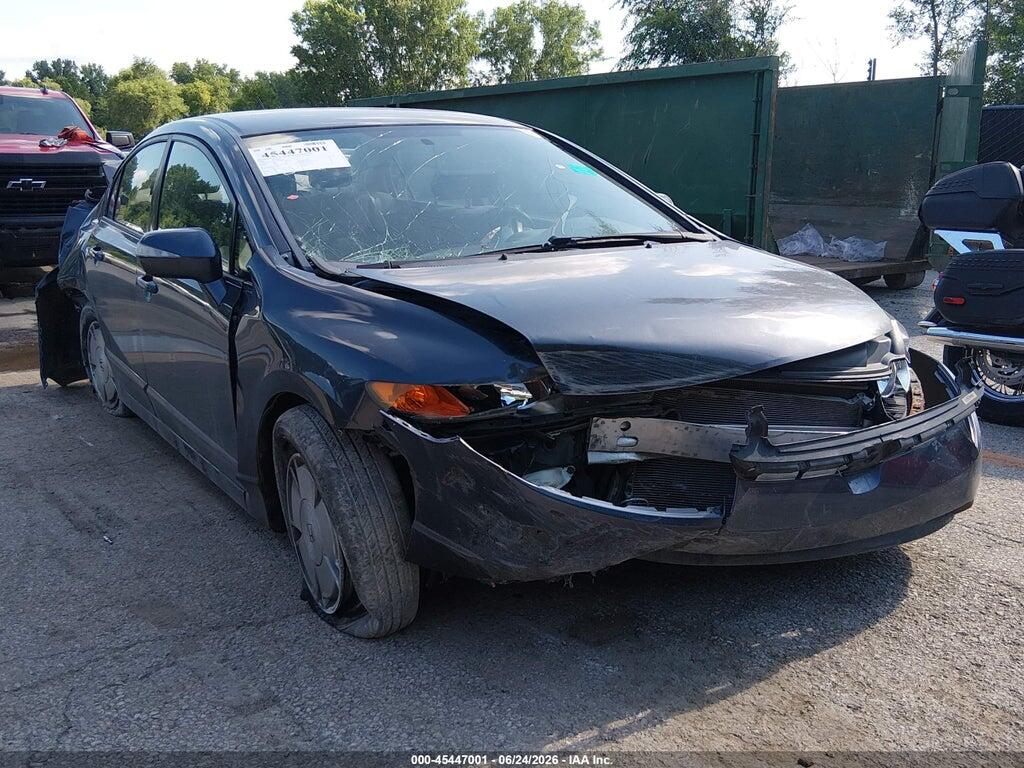 JHMFA36248S027895 2008 HONDA CIVIC HYBRID photo no. 1