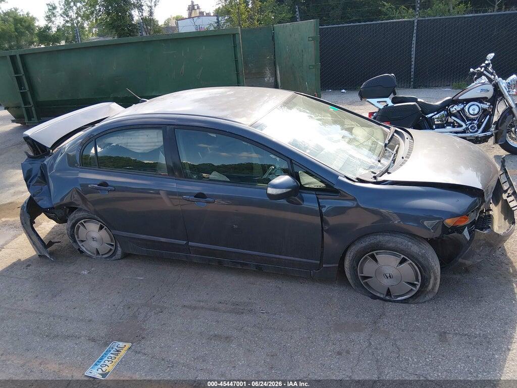 JHMFA36248S027895 2008 HONDA CIVIC HYBRID photo no. 12